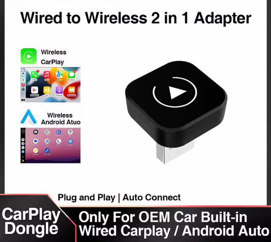 Wireless CarPlay Adapter – Zero Wires, Clean Setup